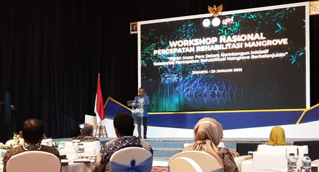 KLH Gandeng PWI Pusat Gelar Workhsop Rehabilitasi Mangrove