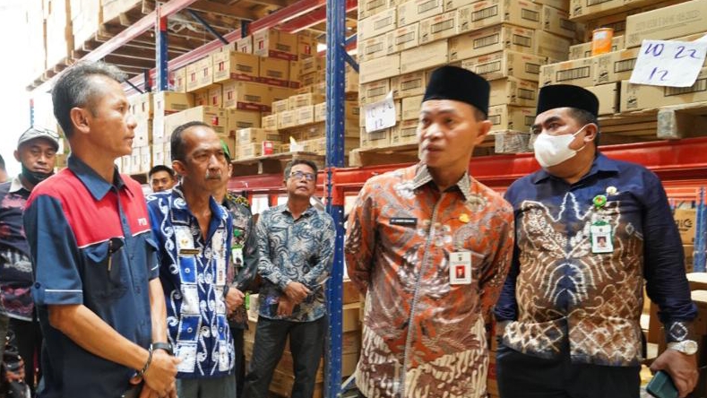 Jelang Nataru, Sekda Tanbu Monitoring Stok Pangan