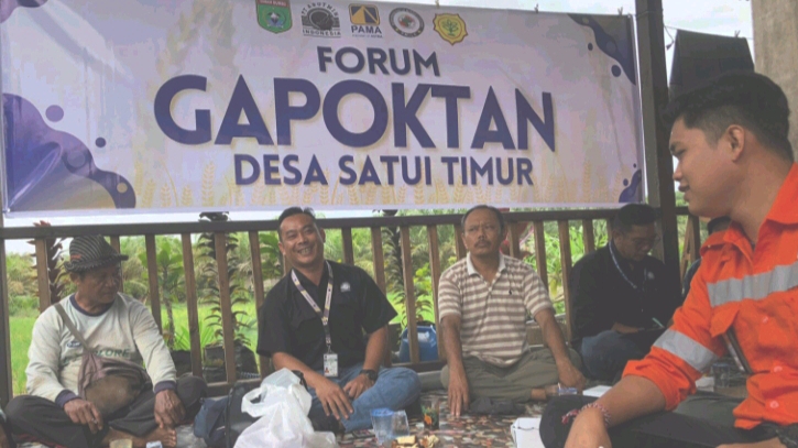 Diskusi PAMA-Arutmin-Gapoktan Satui Timur, Hasilkan Solusi Kesulitan Petani