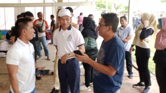 Gotong Royong, Matangkan Persiapan Pameran Pembangunan di Pagatan