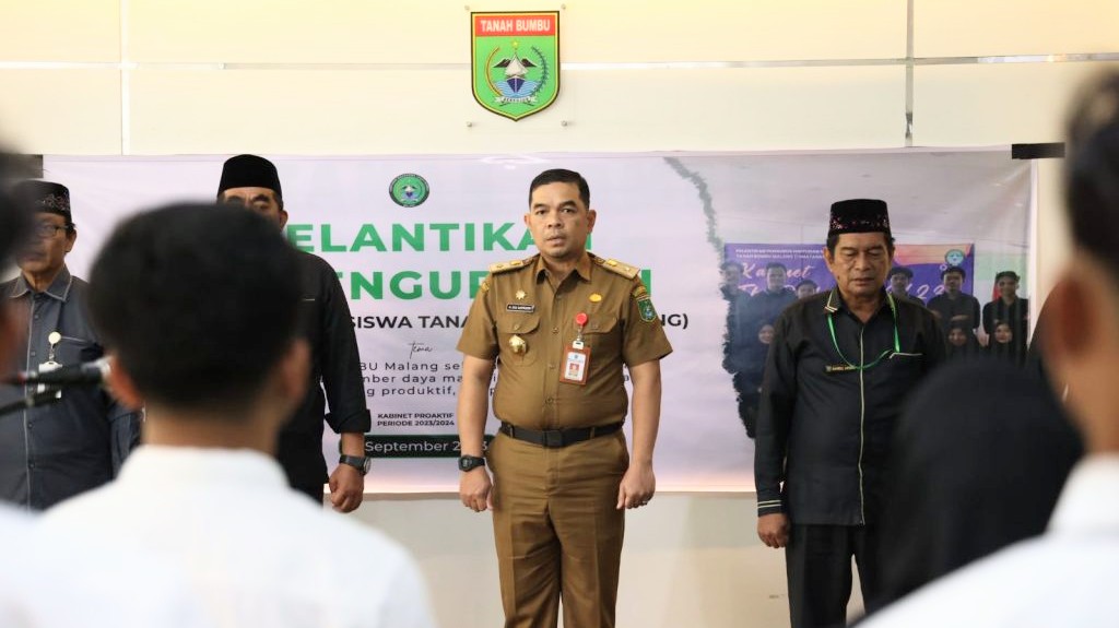 Eka Saprudin Lantik Pengurus Hima Tanbu Malang, Ini Pesan Bupati
